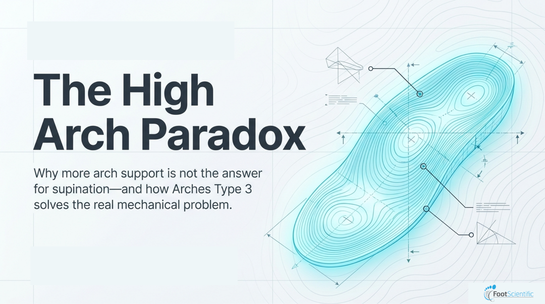 Insoles for High Arches: Why More Arch Support Is Not the Answer