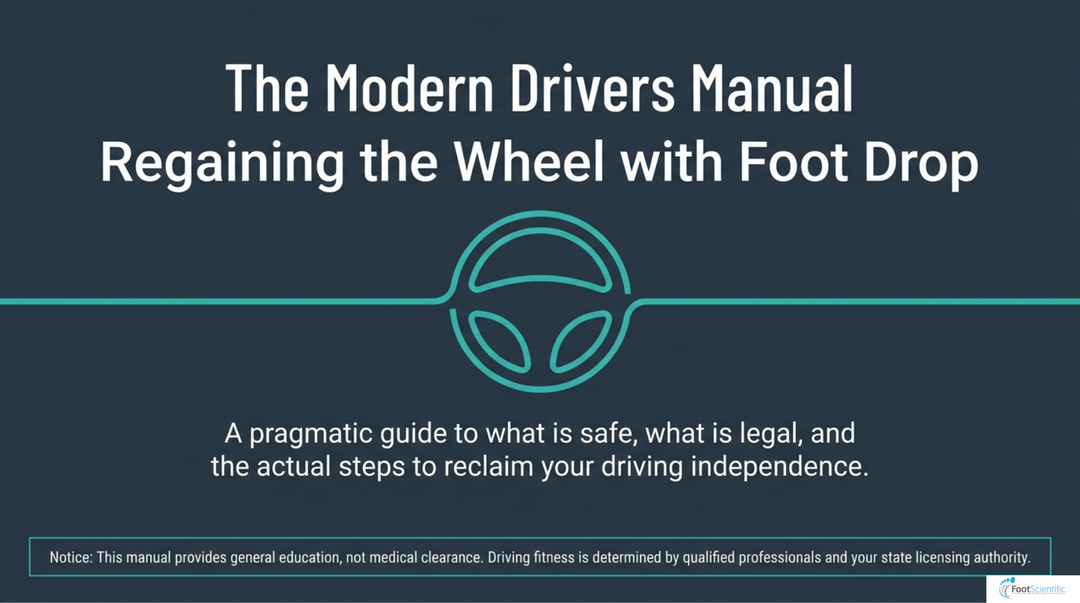 Can You Drive With Foot Drop? What's Safe, What's Legal, and What Actually Helps.