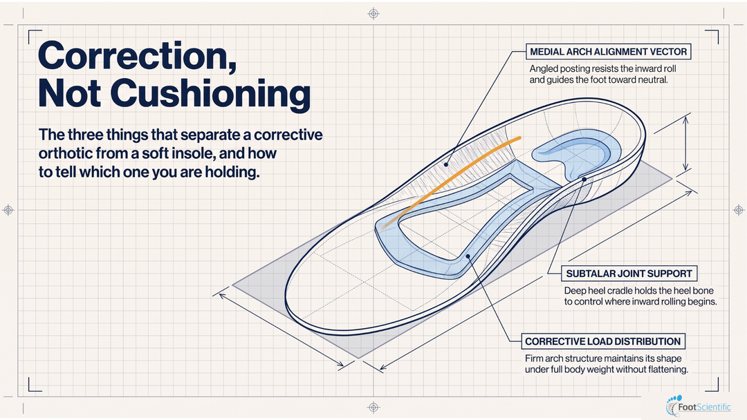 Insoles for Flat Feet and Overpronation: The Three Things That Actually Separate Them