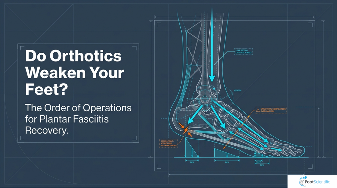 Do Orthotics Weaken Your Feet? The Offload-First Approach to Plantar Fasciitis